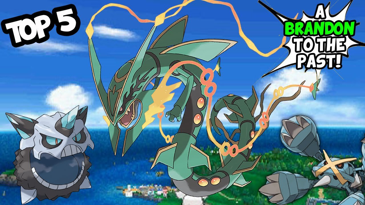 Top 5 BEST Pokemon Mega Evolutions In Omega Ruby and Alpha Sapphire! - ABrandonToThePast