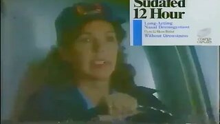 1994 "The Lady Paramedics Love Sudafed" TV Commercial (90's Ad)