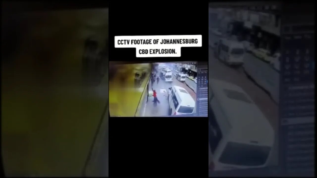 Esplosione a Johannesburg: Una Fuga di Gas distrugge completamente una strada #shorts #shortsvideo