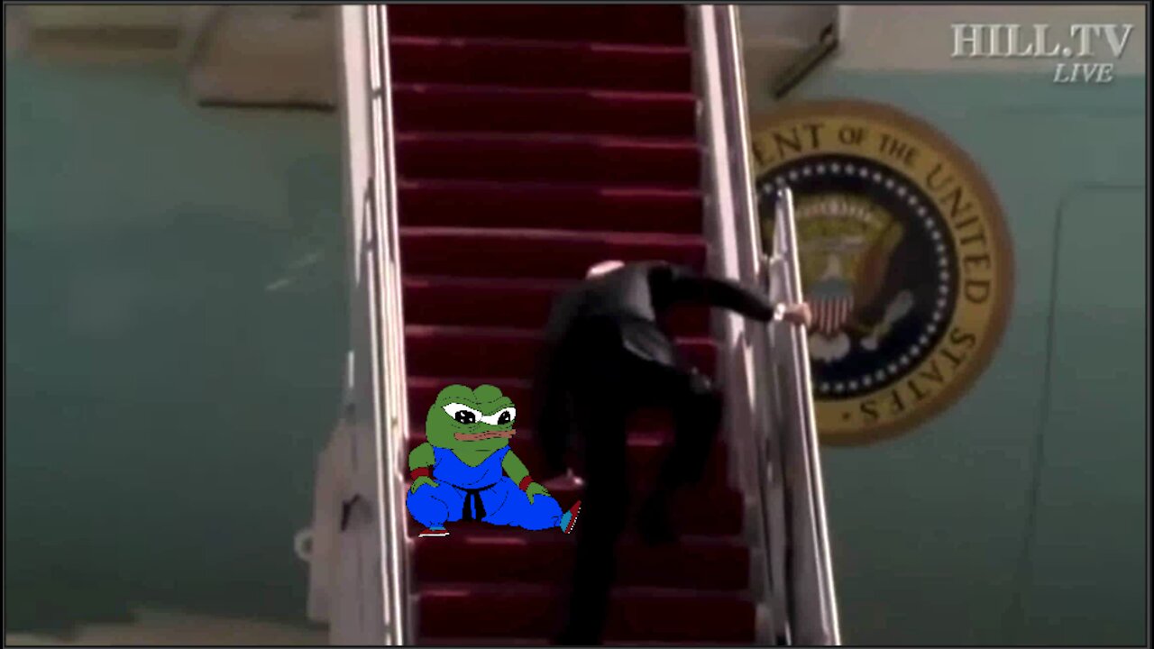 The REAL REASON Joe Biden Can't Take A Flight Of Stairs Without Falling