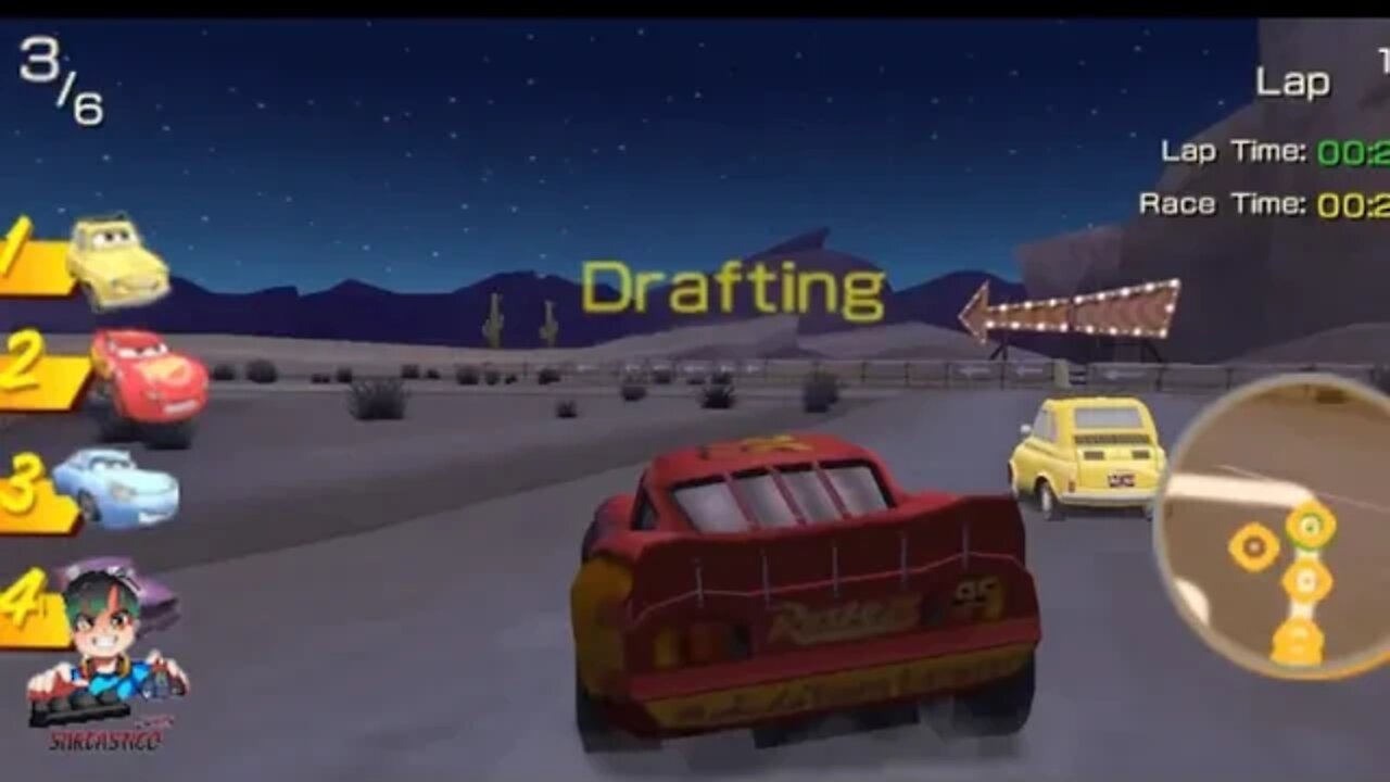 Jogando Cars no emulador para PSP no windows