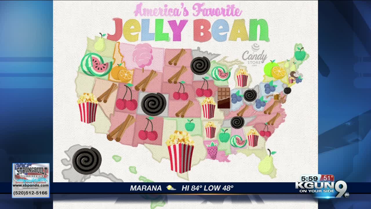 Favorite Jelly Bean flavor by state