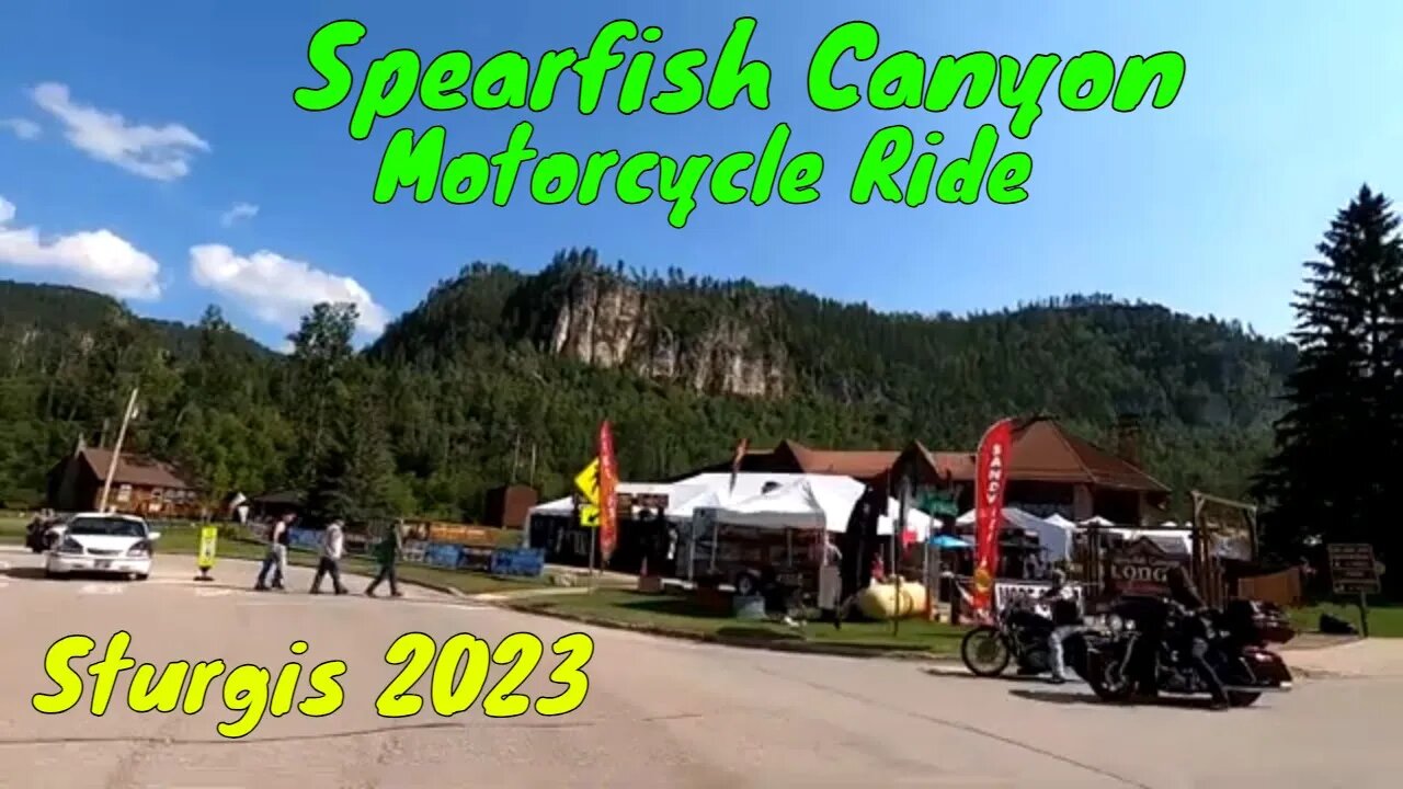 Spearfish Canyon to Deadwood Motorcycle Ride / Sturgis Motorcycle Rally