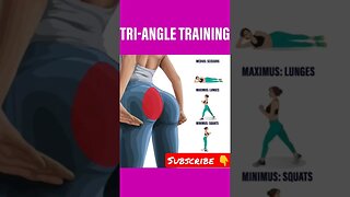 Tri - Angle training 🔥 #fatburnerworkout #shorts #exerciseathome #exercise #healthfitnessguide #slim