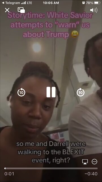 Hilarious: “White Savior” Tries to Warn Blacks About MAGA Event in Detroit They Were Heading to!