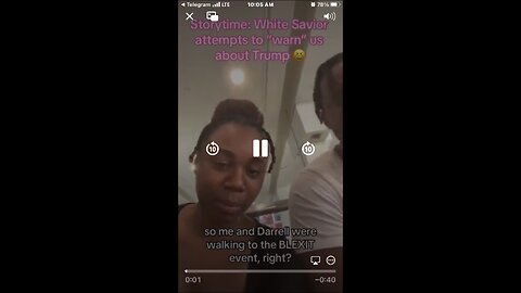 Hilarious: “White Savior” Tries to Warn Blacks About MAGA Event in Detroit They Were Heading to!