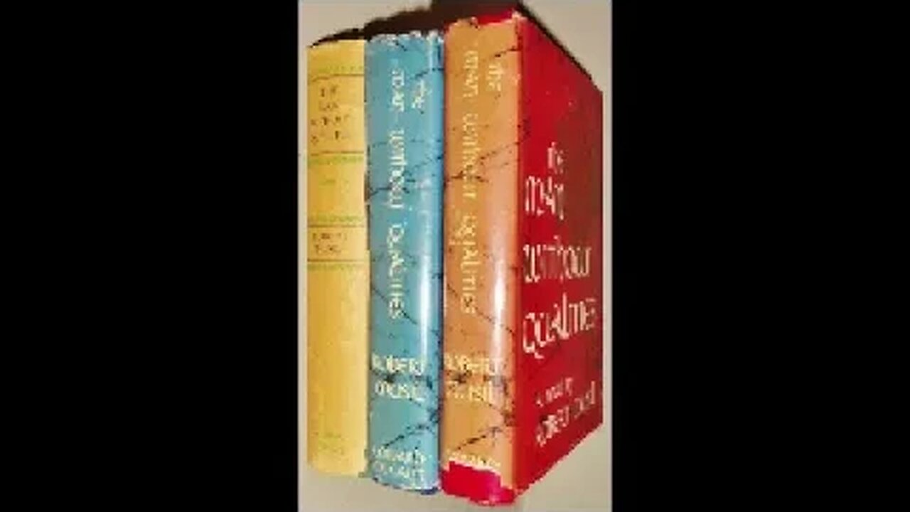 The Man Without Qualities by Robert Musil 1 of 4