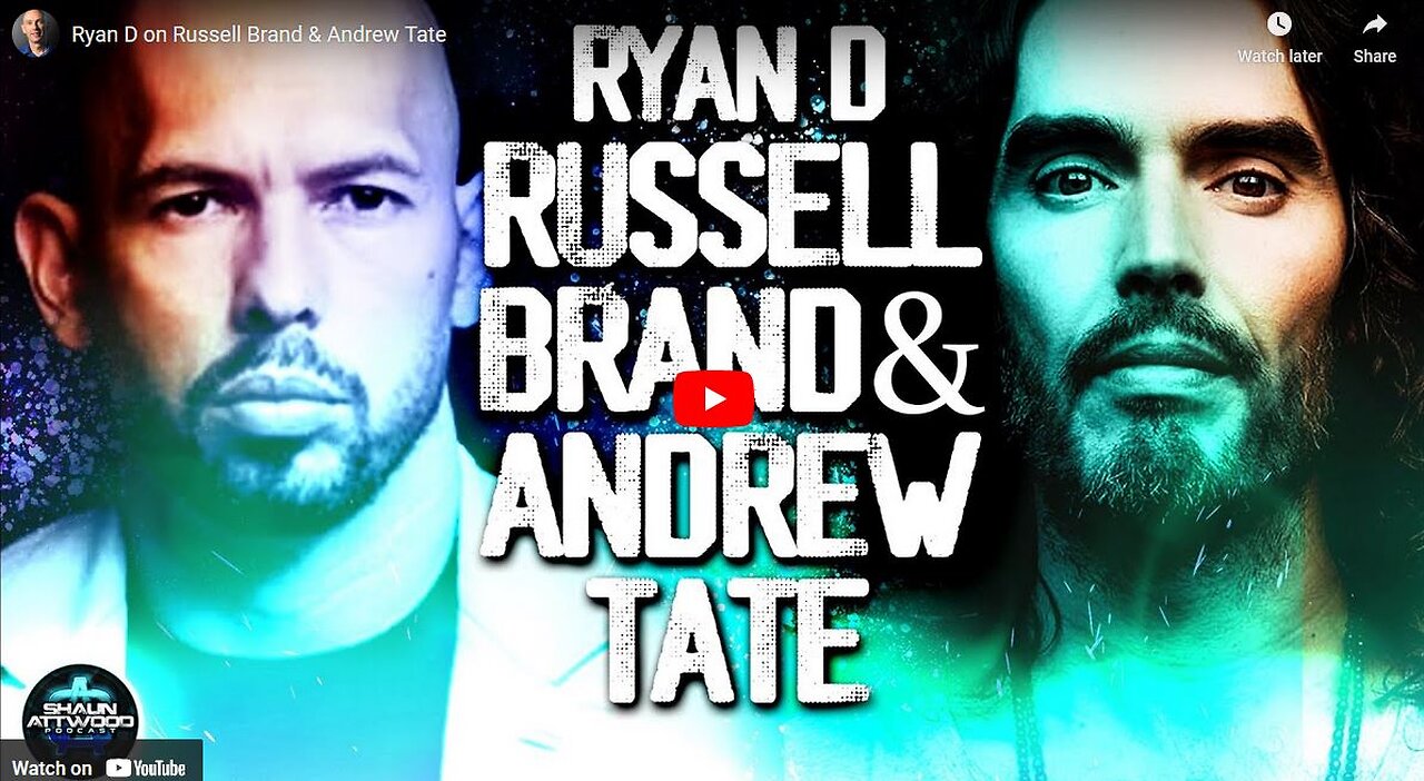 Russell Brand and Tate Brothers