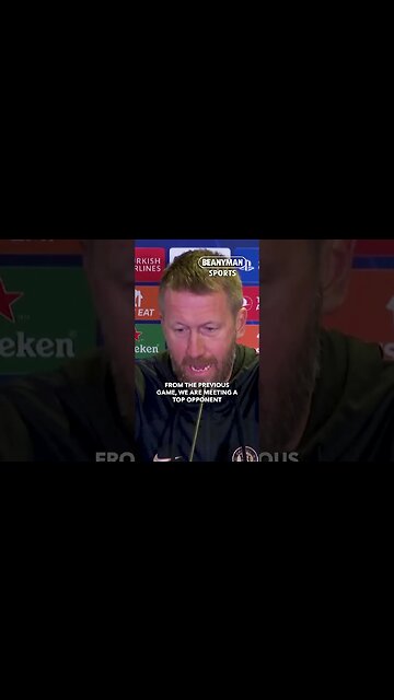 'It's a big game. Chance to go through to the last eight of the Champions League!' | Graham Potter