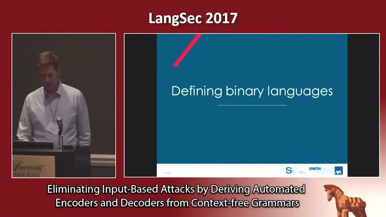 Eliminating Input Based Attacks by Deriving Encoders and Decoders from CFGs
