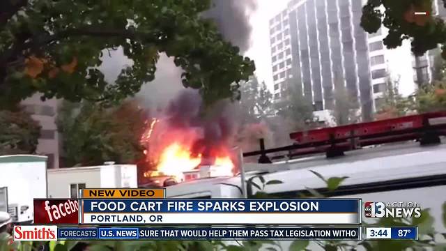 Food carts explodes in Oregon