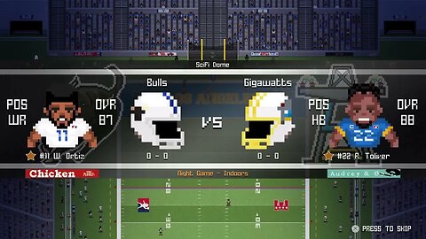 EFL:1-9- Indianapolis Bulls (0-0) @ LA Gigawatts (0-0) - Legend Bowl - Week 1 - Intros / Coin Toss