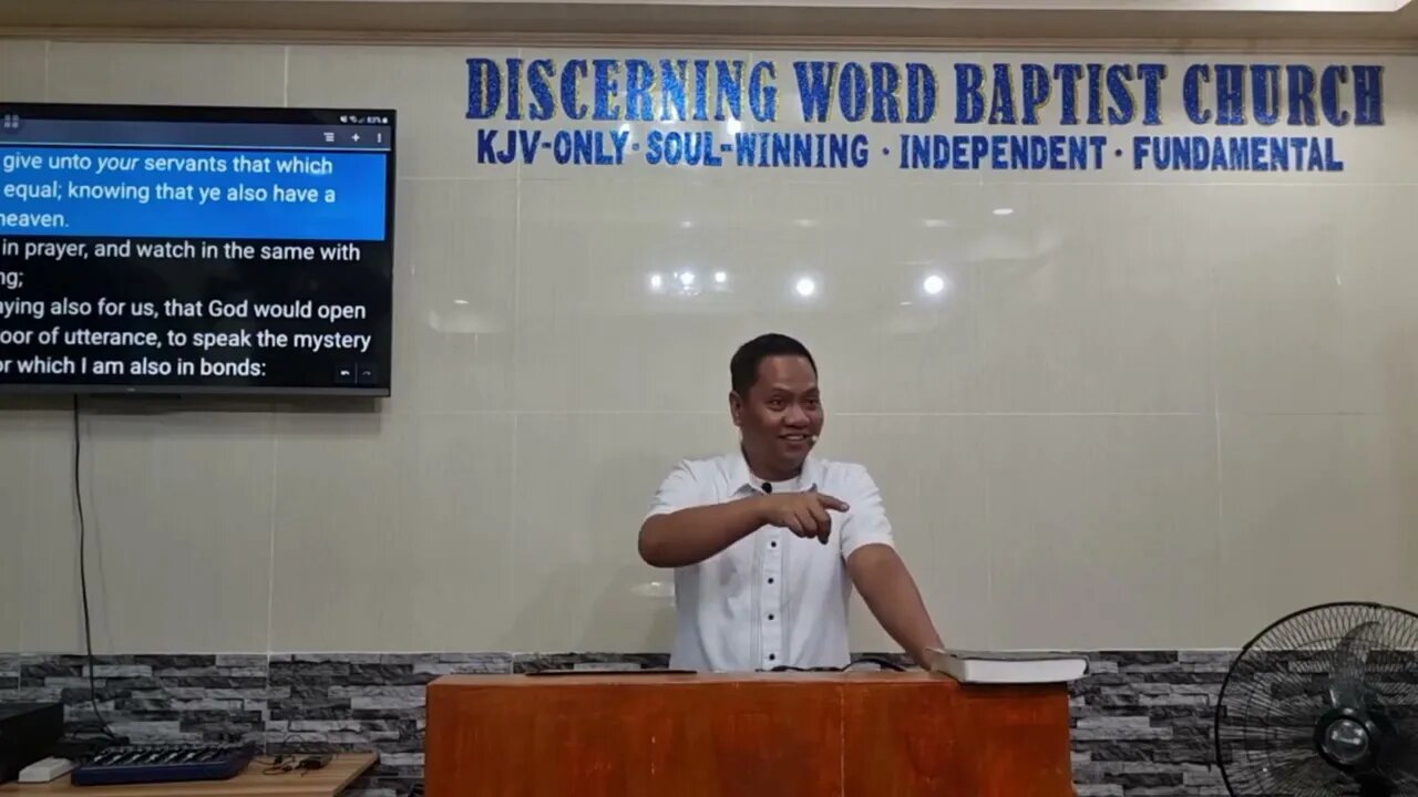 Work, Pray, Win Souls, Fellowship with God's Servants - Colossians 4 - (Baptist Preaching - Ph)