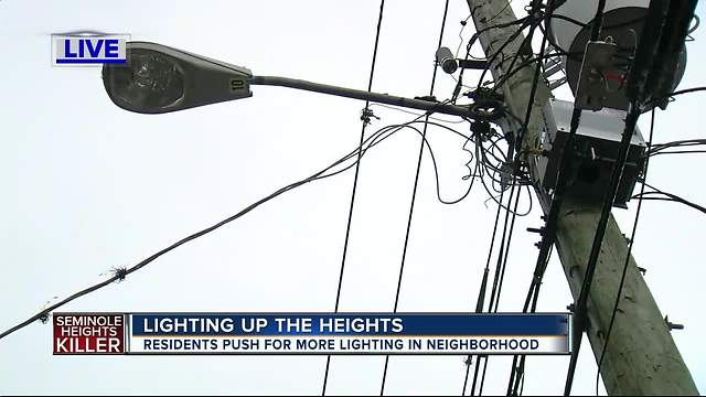 TECO and City of Tampa crews beef up lighting, alley cleanups in Southeast Seminole Heights