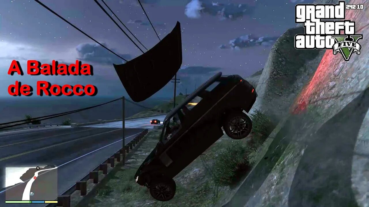 A Balada de Rocco - GTA 5 - na AMD Radeon RX 580 8GB GDDR5 256bits