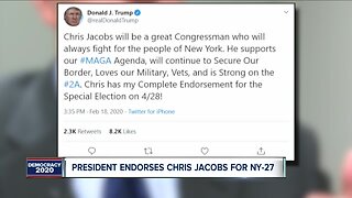 POTUS endorses Jacobs for NY-27