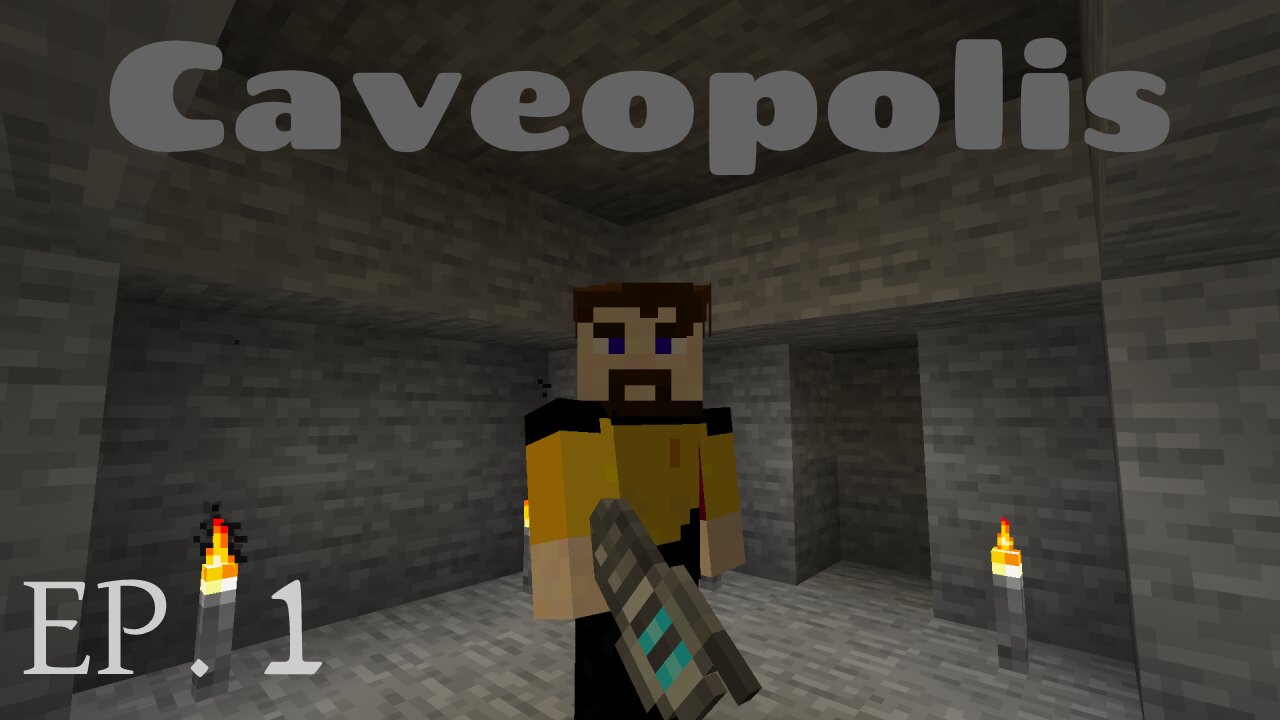 Modded Minecraft - Caveopolis Ep. 1