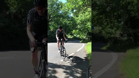 100kg Cyclist CLIMBS STEEPEST A-ROAD IN UK