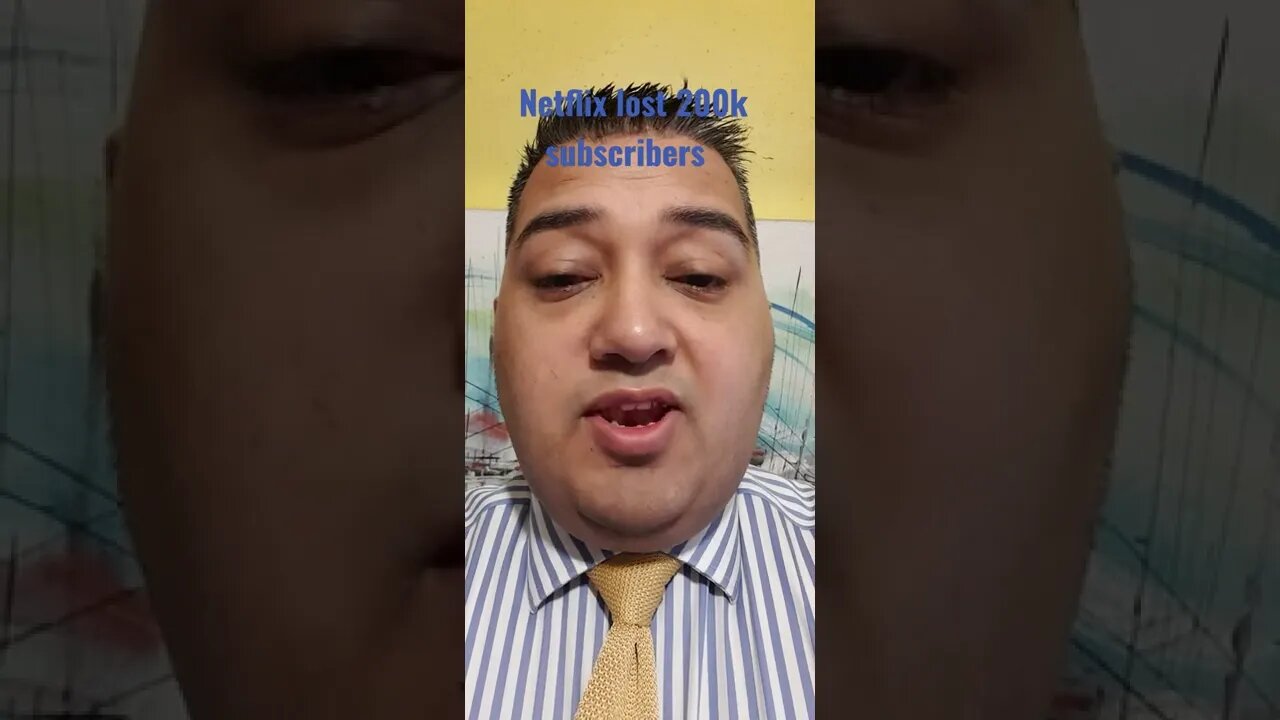#Netflix lost #200k #subscribers