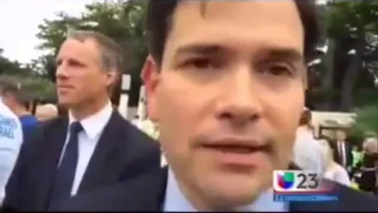 Univision 23: Rubio Stands With Israel, France At South Florida Rally