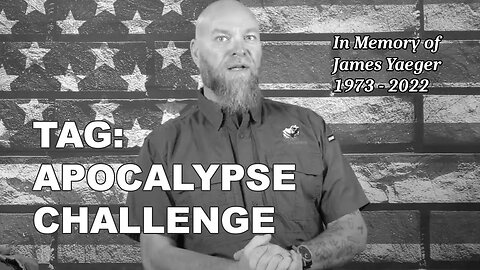Apocalypse Challenge - TAG | Edição Familiar