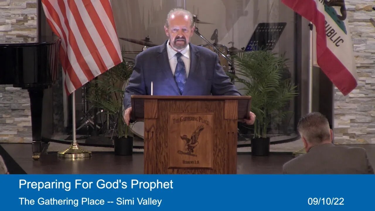 Preparing for God's Prophet