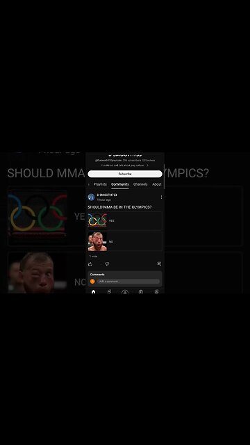 SHOULD MMA BE IN THE OLYMPICS? #ufc #mma #martialarts #sports #games #memes #fight