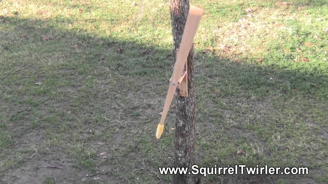 Squirrel Twirler - Spinning Squirrel Feeder