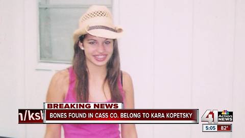 Bones found in Cass Co. belong to Kara Kopetsky