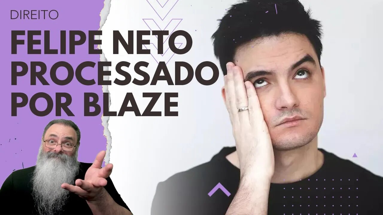 FELIPE NETO é PROCESSADO por USUÁRIO da BLAZE que NÃO TERIA CONSEGUIDO RECEBER prêmios do JOGO