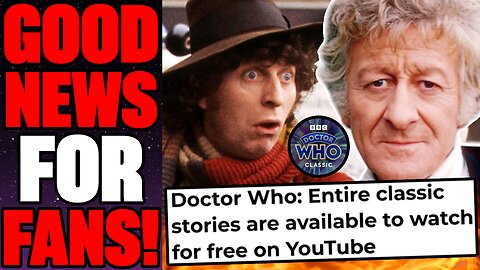 Doctor Who FULL CLASSIC STORIES On Official BBC Studios-Owned Channel For International Viewers!