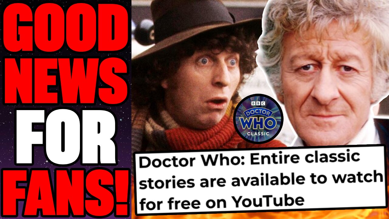 Doctor Who FULL CLASSIC STORIES On Official BBC Studios-Owned Channel For International Viewers!