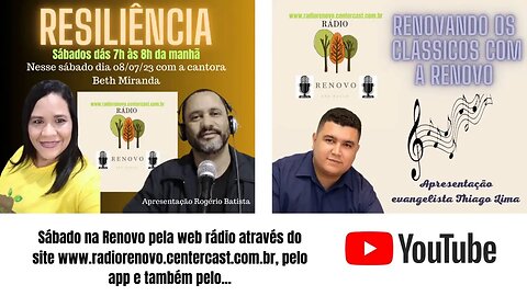 ( Resiliência)- entrevistando Beth Miranda, ( Renovando os clássicos com a Renovo) com Thiago Lima