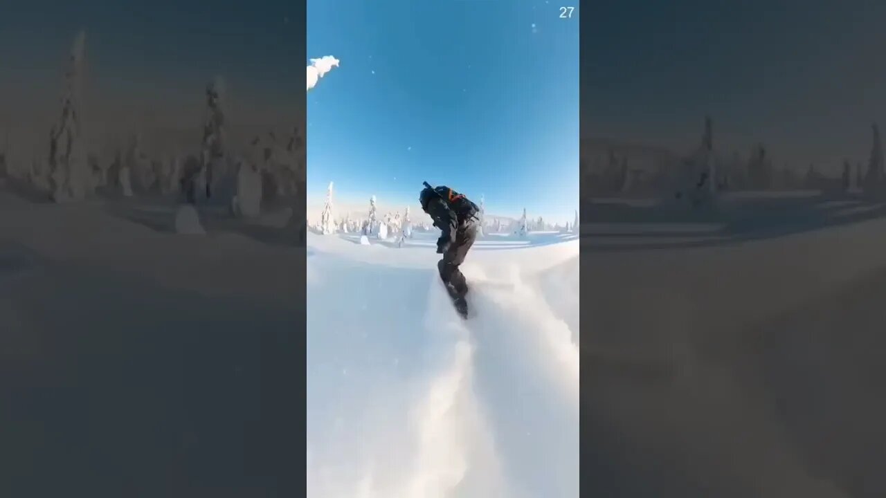 Åre is a revered paradise for snowboarders with over 155 km Sweden 🇸🇪