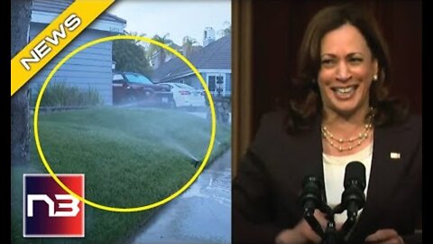 KAMALA HARRIS SEEN DOING SOMETHING CRINGE IN CALIFORNIA… WHAT’S WRONG WITH HER?