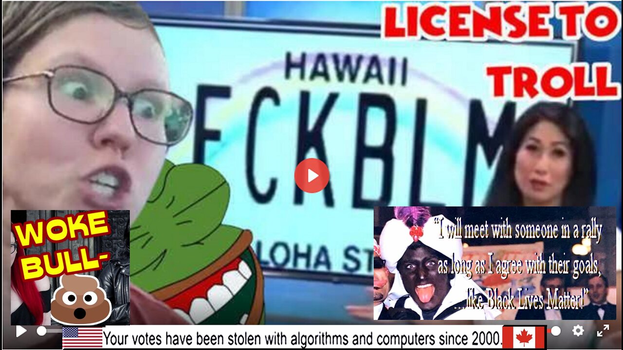 Based Hawaiian Refuses To Turn Over His ‘FCKBLM’ License Plate