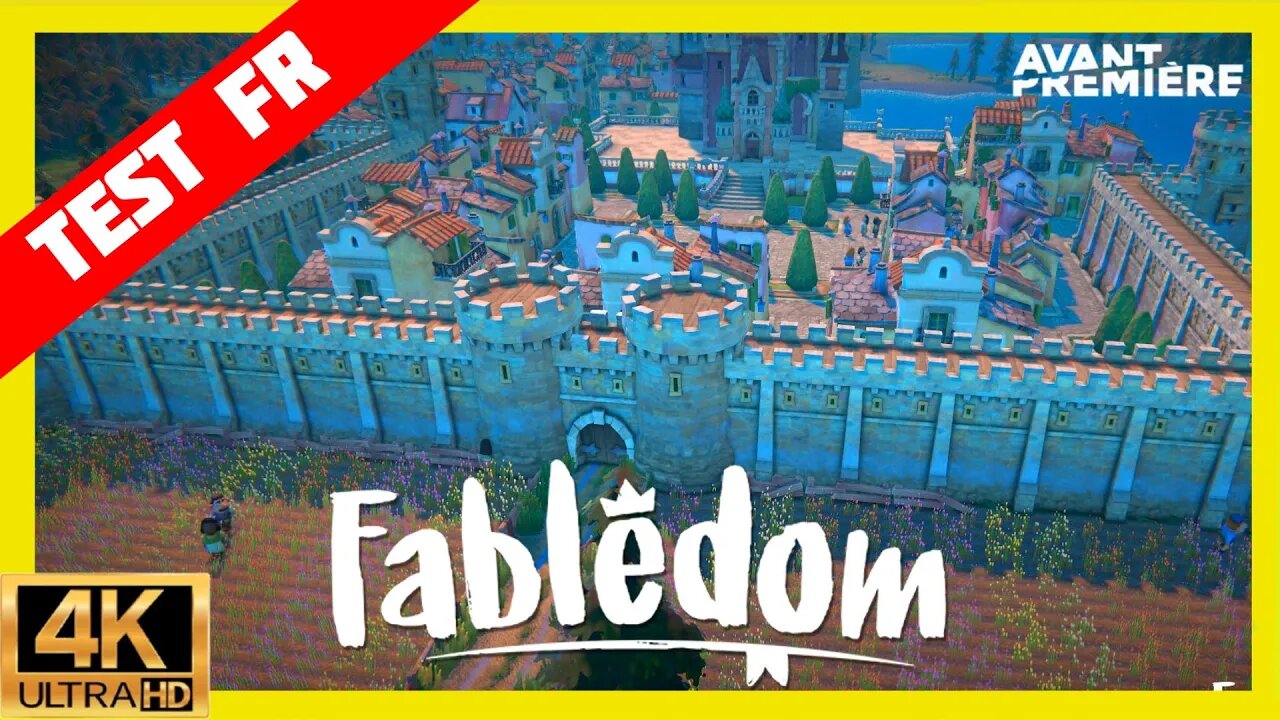 TEST FR Fabledom Nouveau RTS pour les Amoureux des jeux de stratégie Gameplay Inedit 4K #Citybuilder