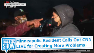 Minneapolis Resident Calls Out CNN LIVE for Creating More Problems