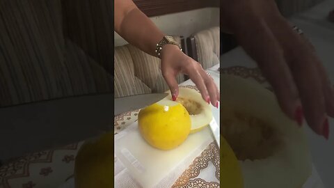 Cutting Honeydew #food #shorts #short #shortvideo #shortsvideo #knife