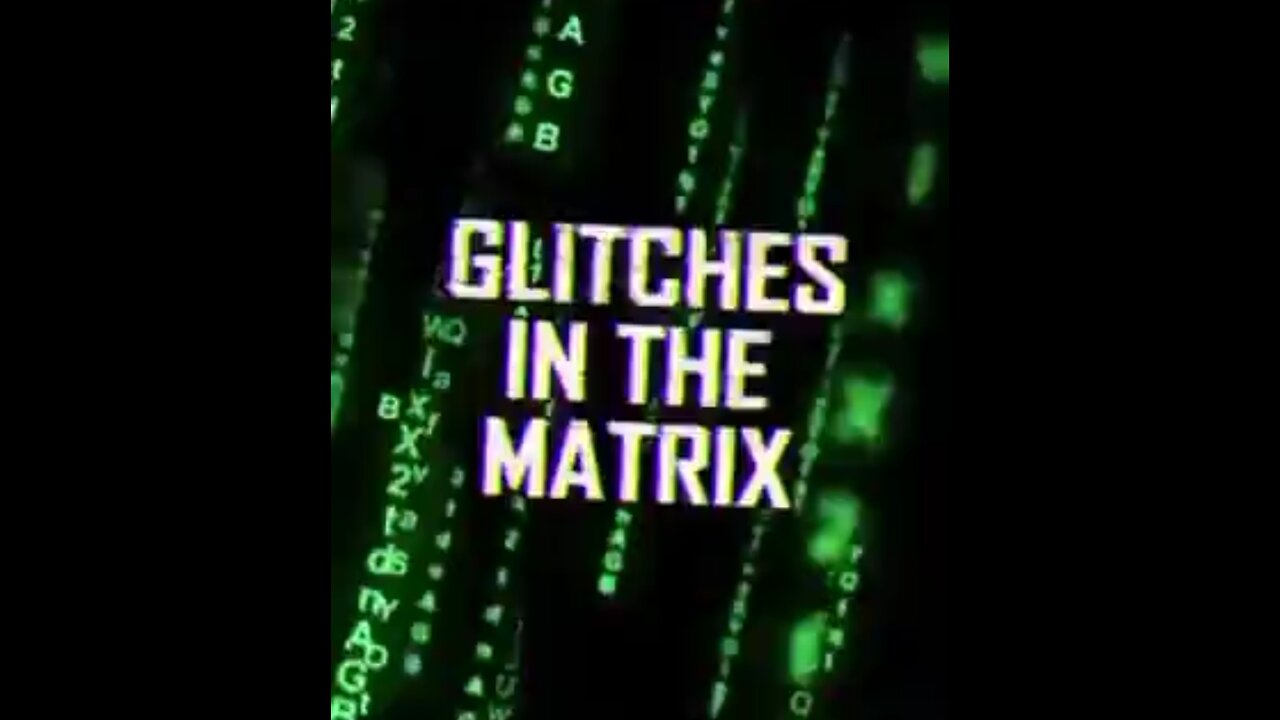 Glitches in the matrix