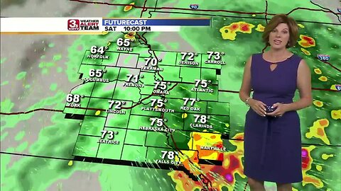 Jennifer's Saturday forecast