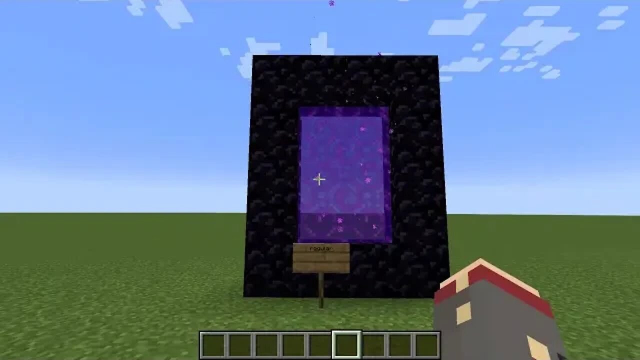 Different types of nether portals