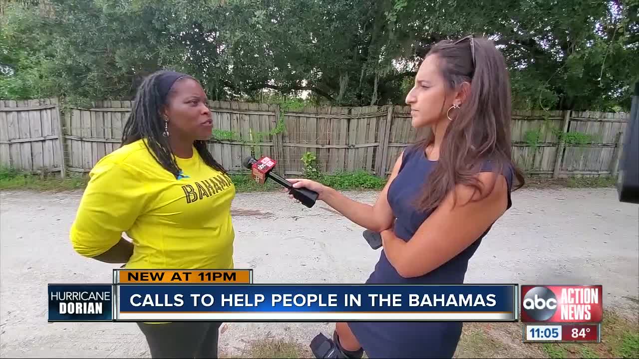 Tampa woman collecting supplies for the Bahamas, where she was born and raised