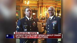 Chief Craig speaks about crash that killed officer