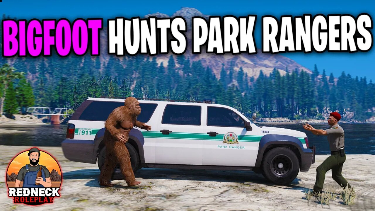 BIGFOOT HUNTS PARK RANGERS! GTA RP | Redneck Roleplay