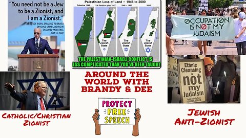 Zionism, Free Speech & Campus Debate - Around The World With Brandy & Dee