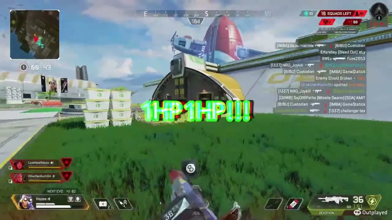 "HES 1HP!!" CRACKED CLIPS EP 1 : APEX LEGENDS