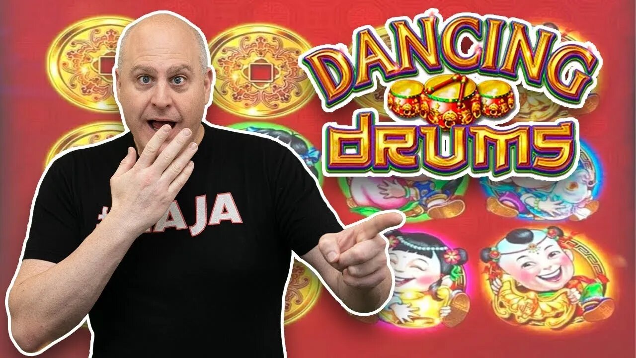 🥁 Dancing Drums Explosion Max Bet Slot Session 🥁 How Much Will My Bonuses Win! | Raja Slots