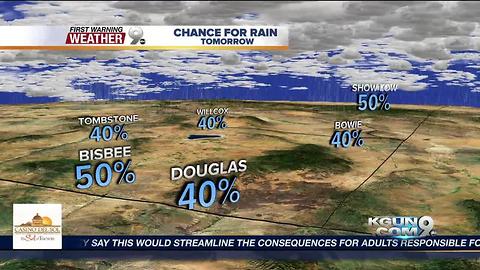 Chief Meteorologist Erin Christiansen's KGUN 9 Forecast Monday, July 31, 2017
