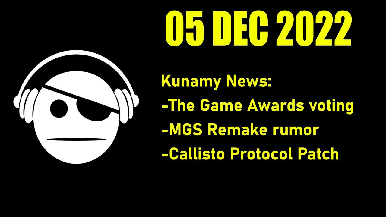 Gaming News | The Game Awards | MGS Remake rumor | Callisto Protocol Issues | 05 DEC 2022